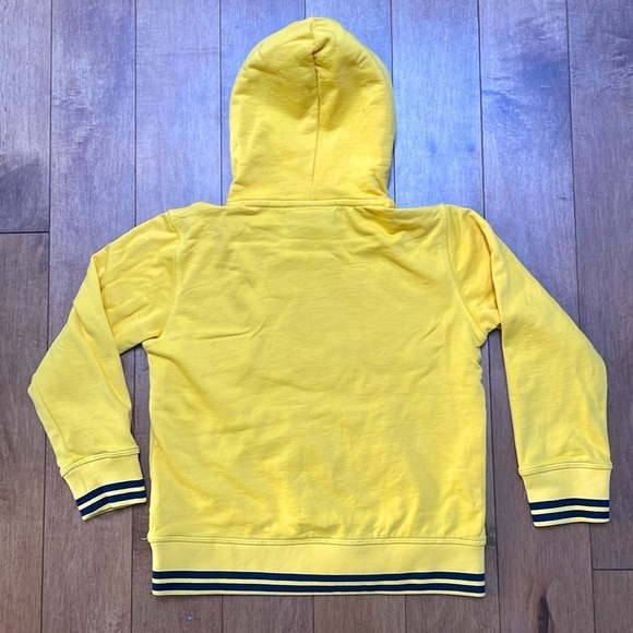 Psycho Bunny kids Golden Ray Yellow Liam Bunny sweater Pullover Hoodie 7/8 (S) - Picture 9 of 9